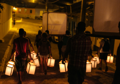 INPA International Network of Performance Art, Striding Bodies: Procesion as Performance Art, Alonso Zuluaga, 2020. 